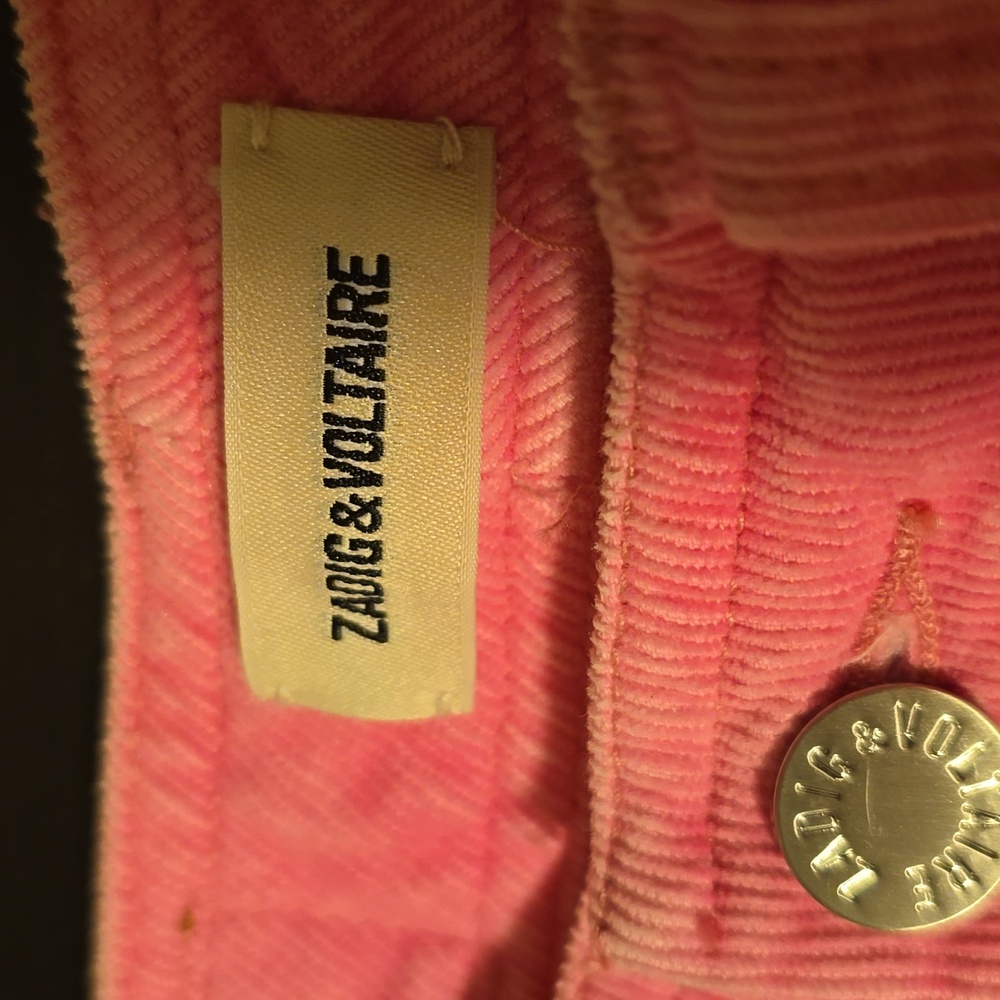 Zadig & Voltaire Vibrant Pink Jeans Barbie Color